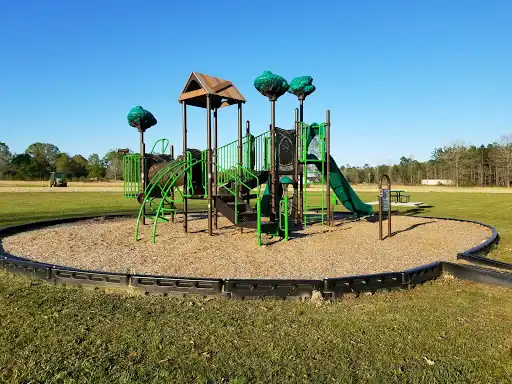 Playground and grounds at Fifth Ward Recreation Park.